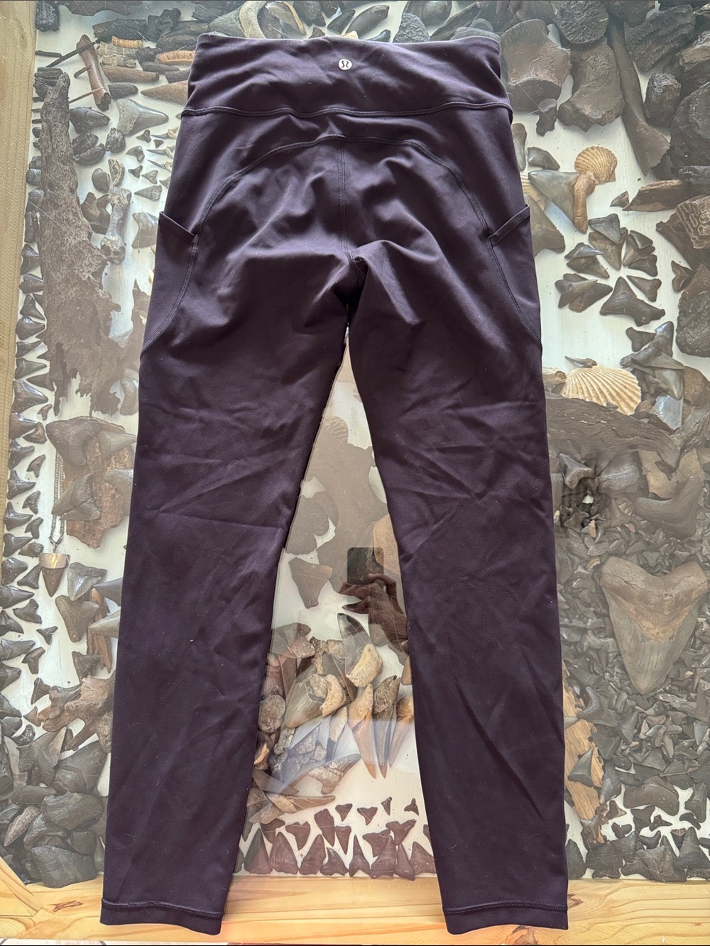 lululemon athletica Plum High-Rise Leggings with Side Pockets